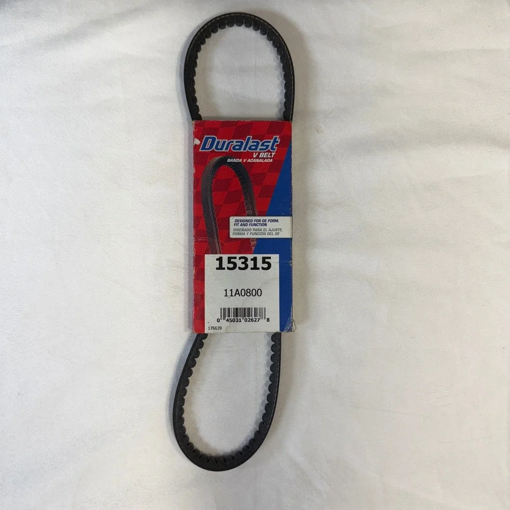 Duralast V Belt 15315 11A0800 V Ribbed Belt Designed for OE Form Fit Function